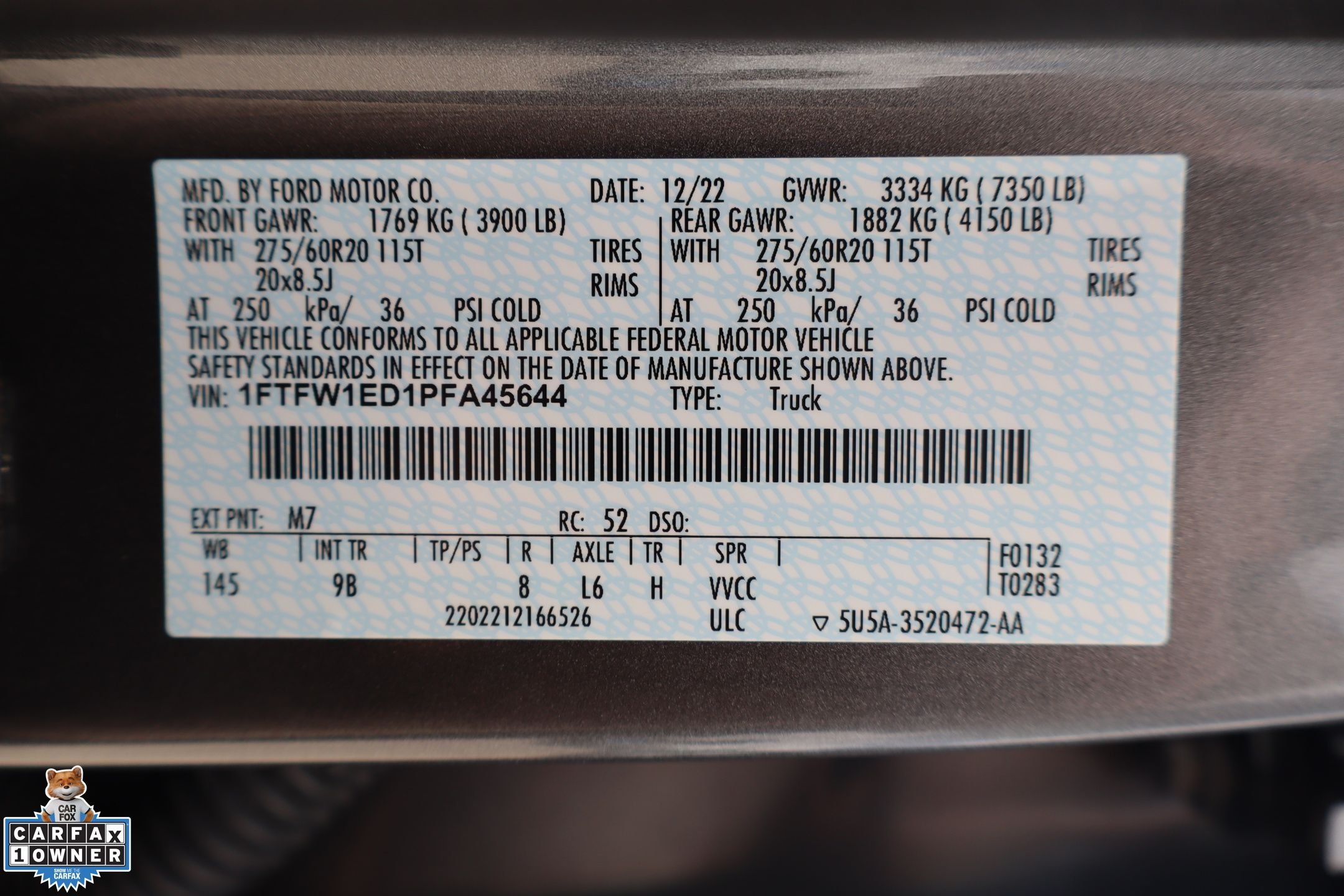 Certified Used 2023 Gray Metallic Ford Platinum image 32