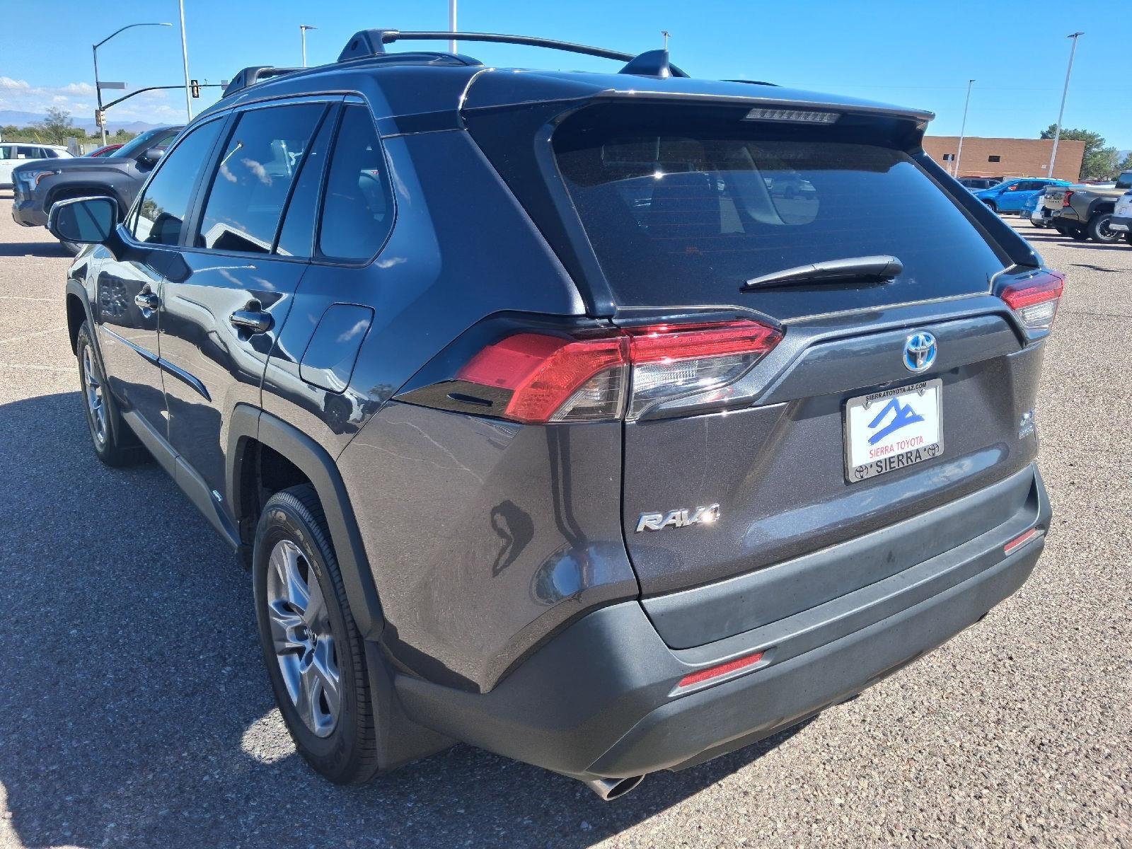 Used 2024 Magnetic Gray Metallic Toyota XLE image 3