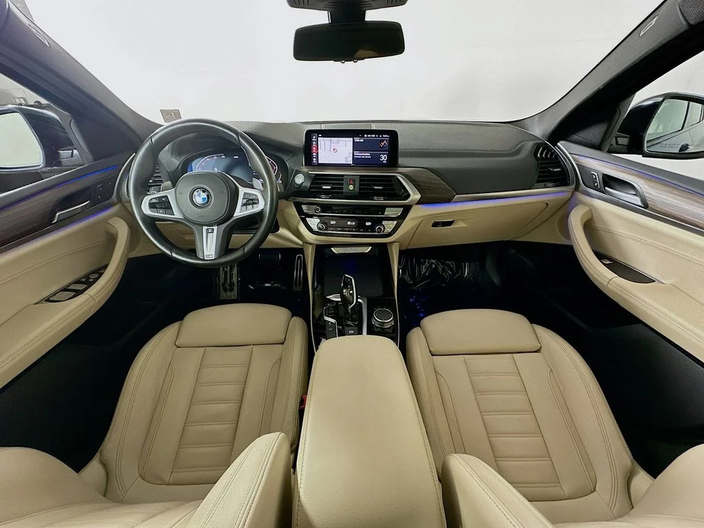 Used 2021 Blue Metallic BMW xDrive30i image 27