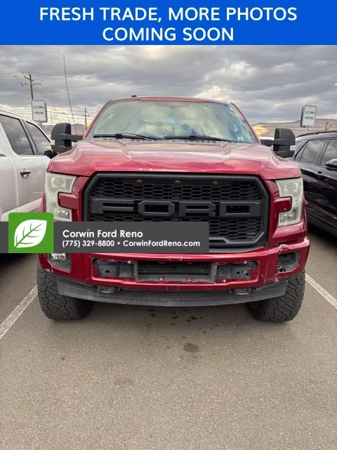 Used 2017 Ruby Red Metallic Tinted Clearcoat Ford XLT image 2
