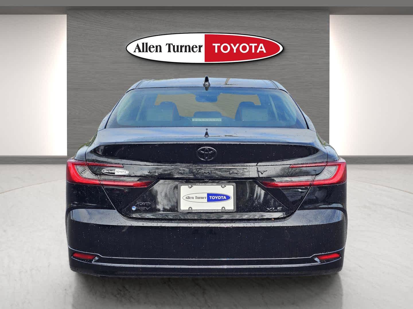 New 2026 Midnight Black Metallic Toyota XLE image 6