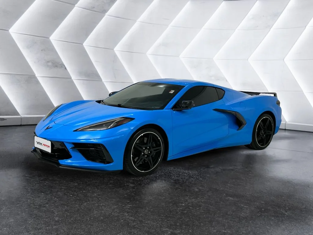 Used 2020 Blue Chevrolet Stingray image 3