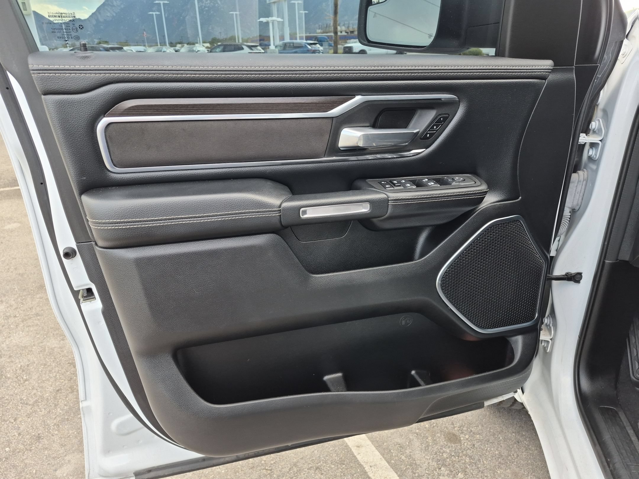 Used 2025 Bright White Clearcoat Ram Laramie image 12