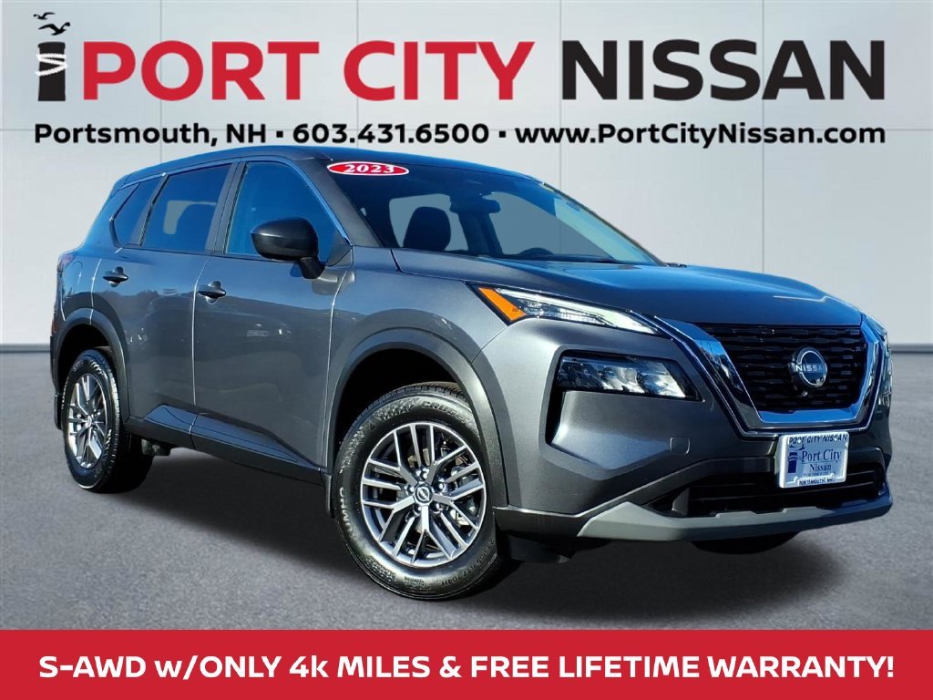 Used 2023 Gun Metallic Nissan S *only 4k miles!* image 1