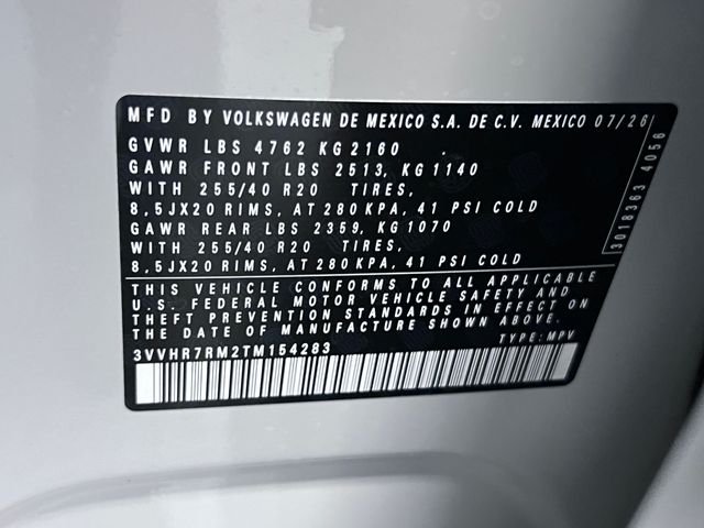 New 2026 Beige Volkswagen 2.0T SE R-Line Black image 22