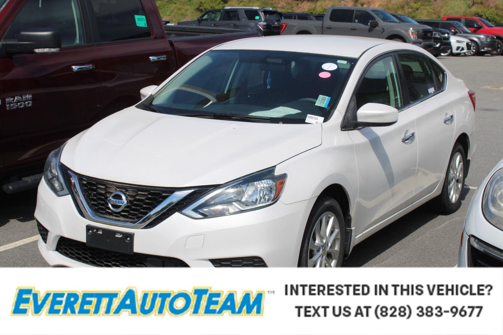 Used 2018 Aspen White Nissan SV image 1