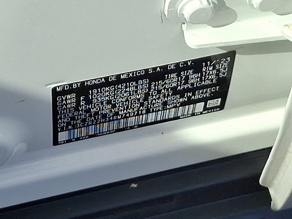 2024 Honda HR-V LX - Photo 27