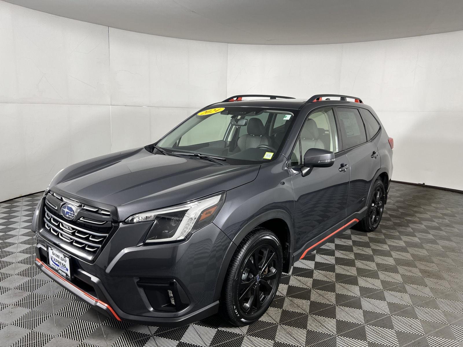 Used 2024 Magnetite Gray Metallic Subaru Sport image 13