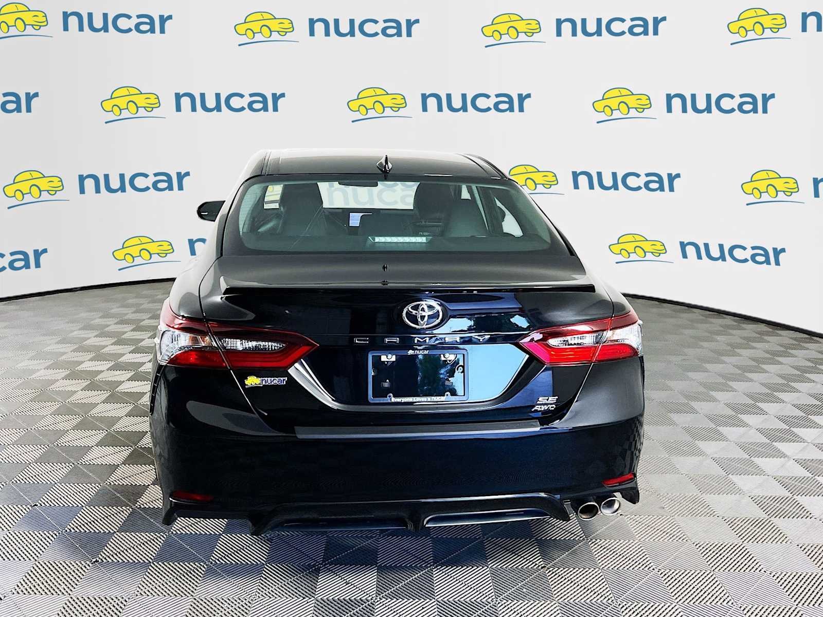 Used 2022 Midnight Black Metallic Toyota SE image 6