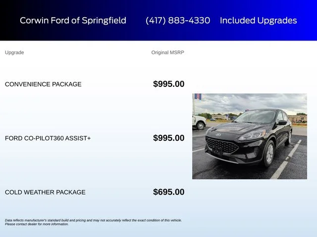 Used 2022 Black Metallic Ford SE image 6