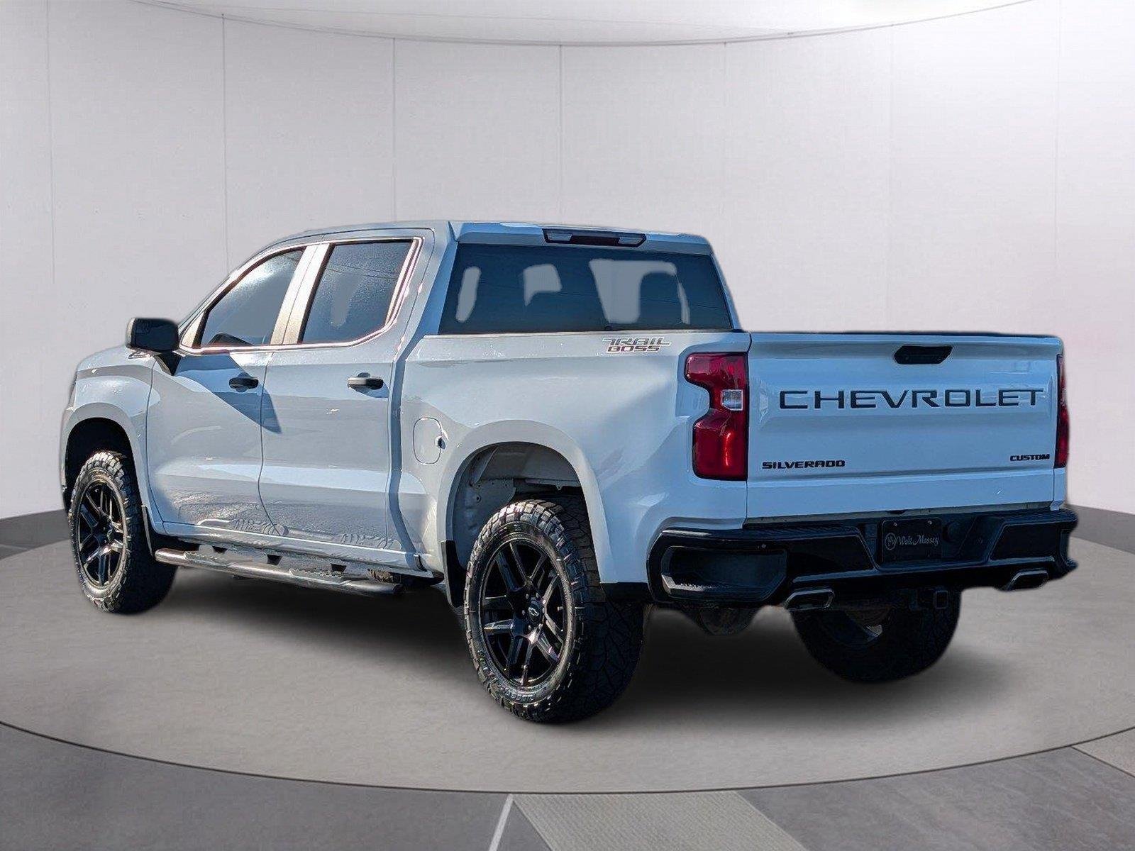 Used 2021 SUMMIT WHITE Chevrolet Custom Trail Boss image 3