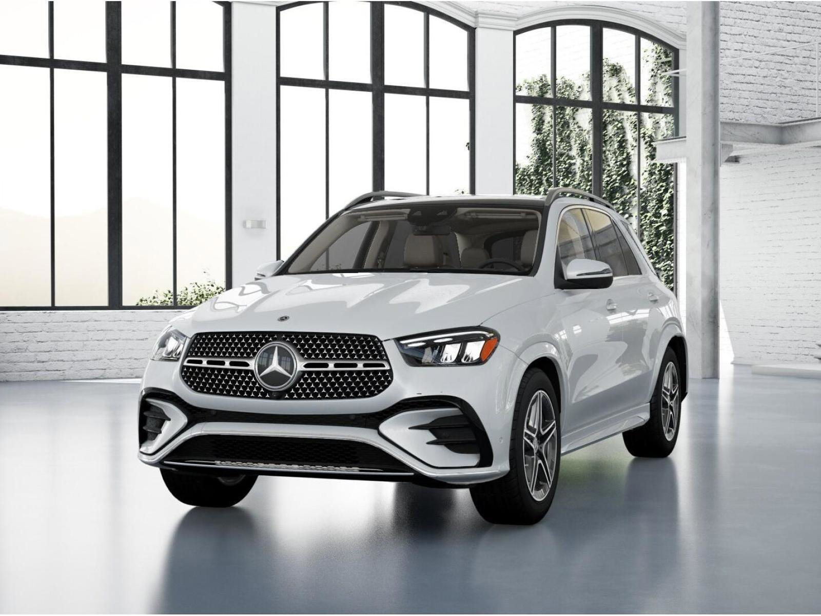 New 2026 MANUFAKTUR Moonlight White Metallic Mercedes-Benz GLE 350 image 84