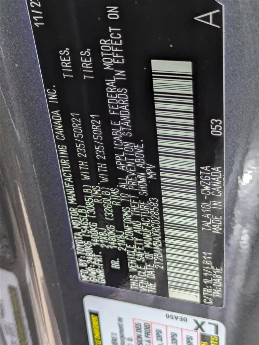 Certified Used 2024 Cloudburst Gray Lexus RX 350 Premium Plus image 24