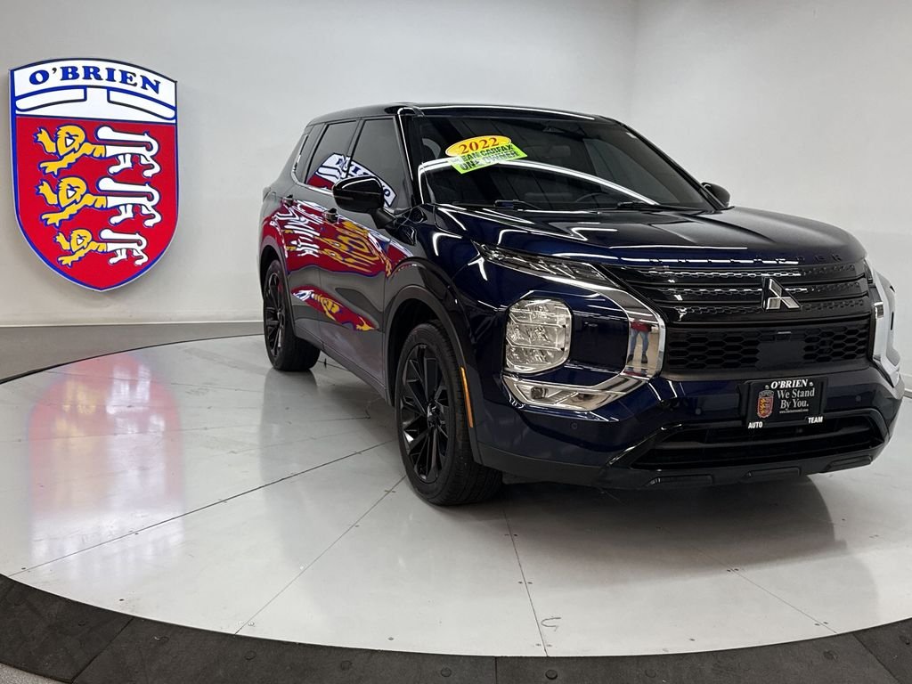 Used 2022 Cosmic Blue Metallic Mitsubishi  image 1