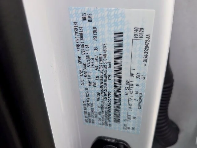 Used 2023 White Ford XLT image 8