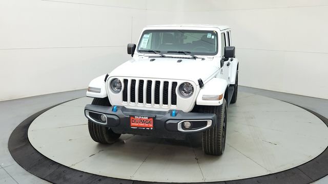Used 2023 Jeep Wrangler 4xe Sahara 4XE with VIN 1C4JJXP6XPW514918 for sale in Glendale Heights, IL
