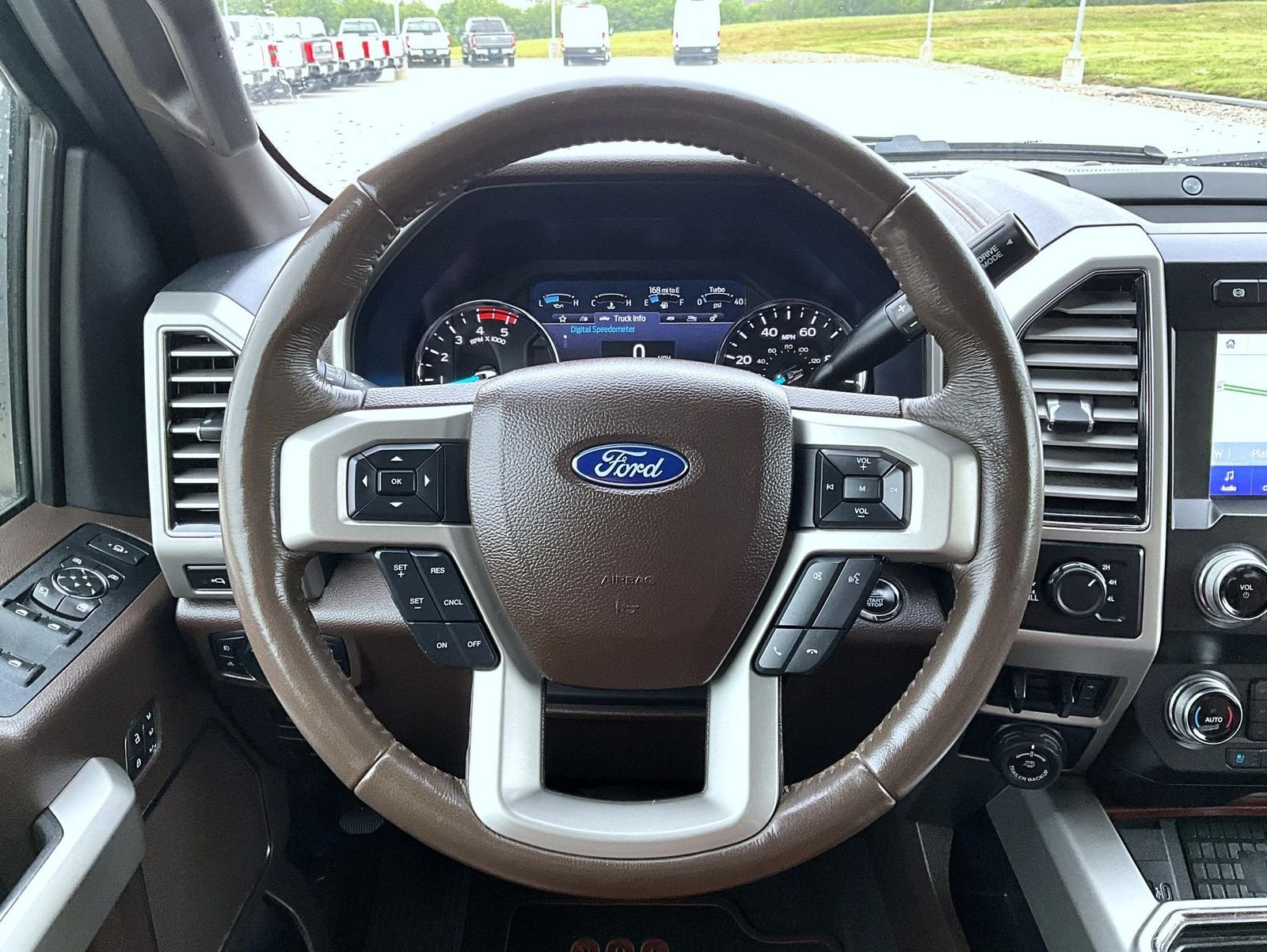 Used 2021 Blue Ford King Ranch image 11