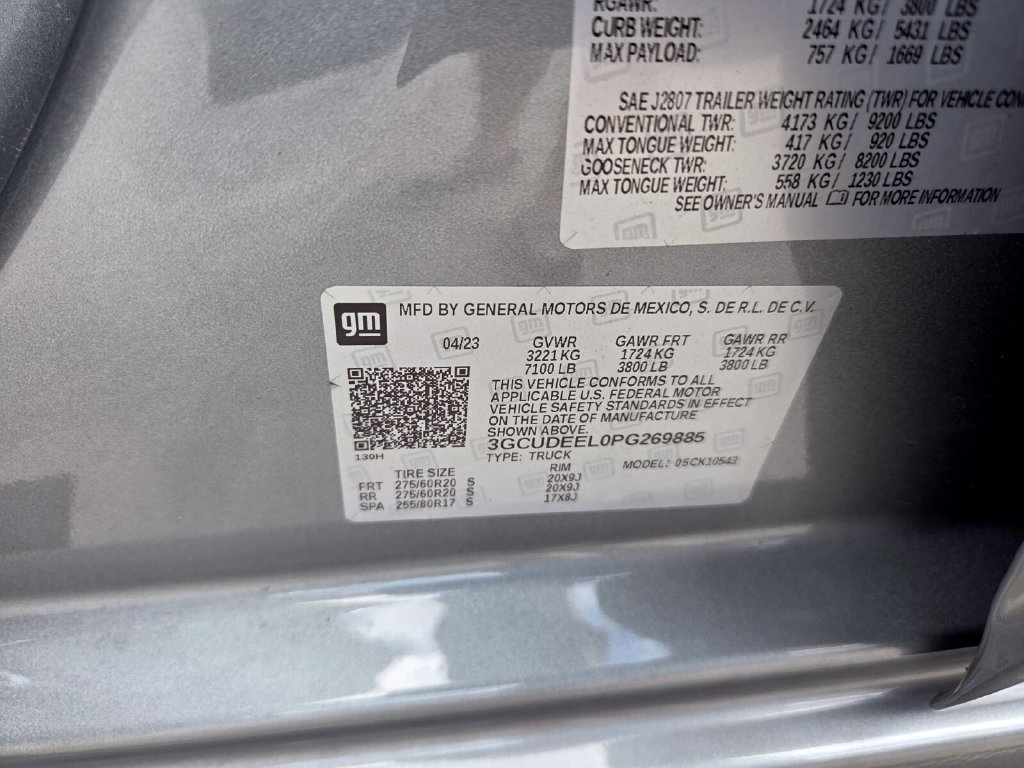 Used 2023 Gray Chevrolet RST image 24