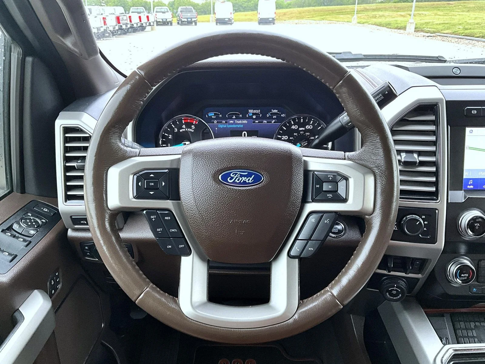 Used 2021 Blue Ford King Ranch image 11