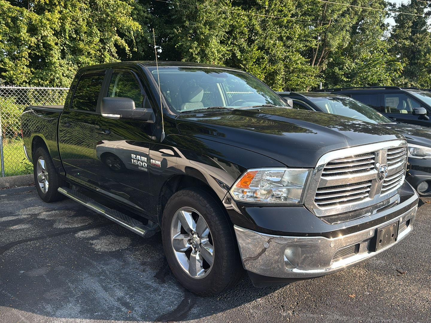 Used 2019 Diamond Black Crystal Pearlcoat Ram Big Horn image 1
