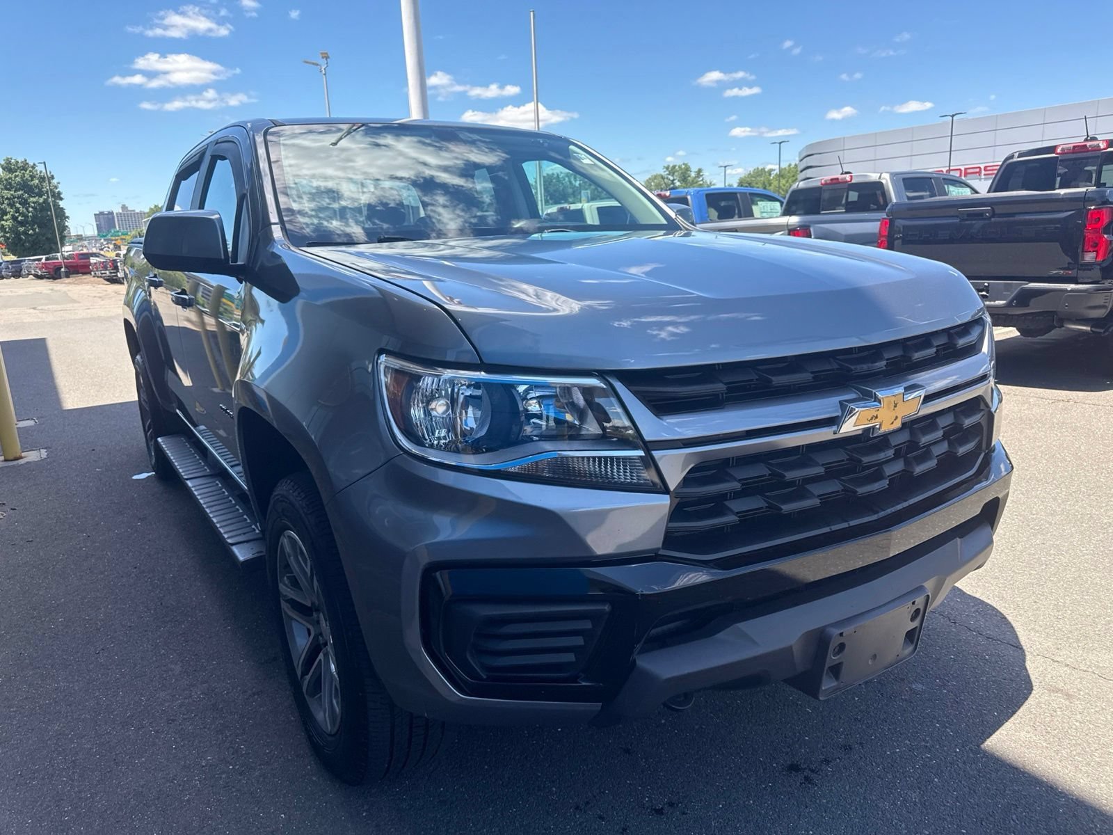 Used 2022 Satin Steel Metallic Chevrolet WT image 4