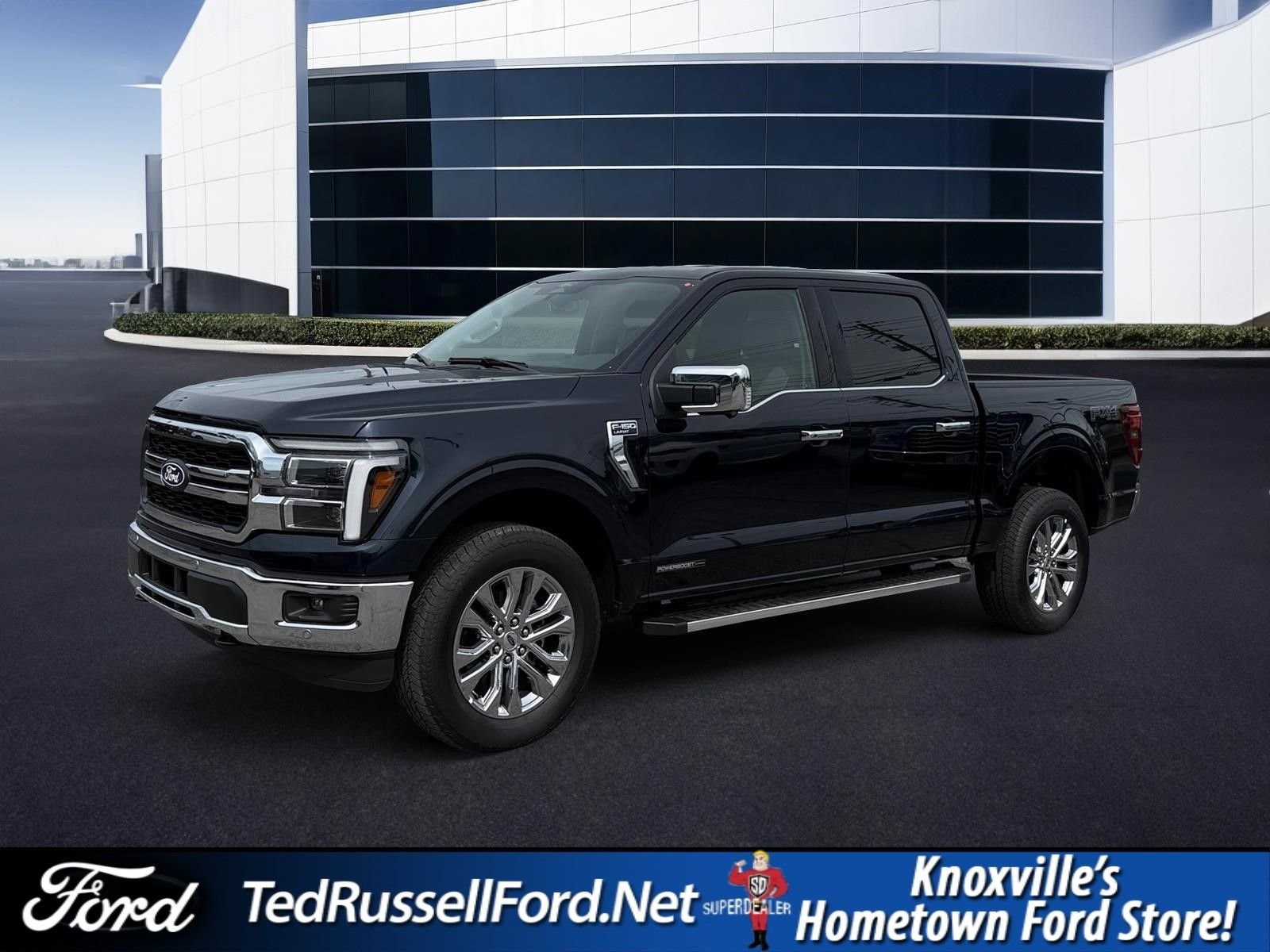 New 2026 Blue Ford Lariat image 1