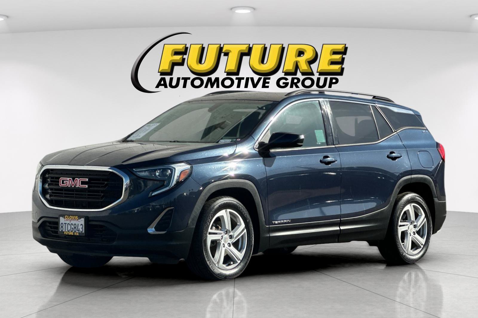 Used 2018 Blue GMC SLE image 8