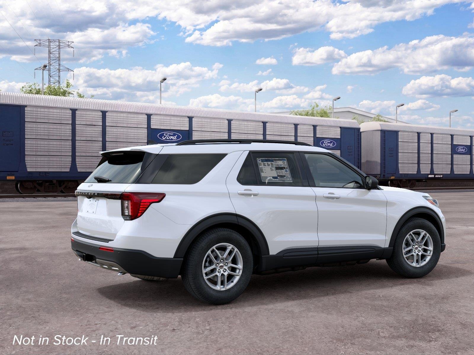 New 2027 Star White Metallic Tri-Coat Ford Active image 6