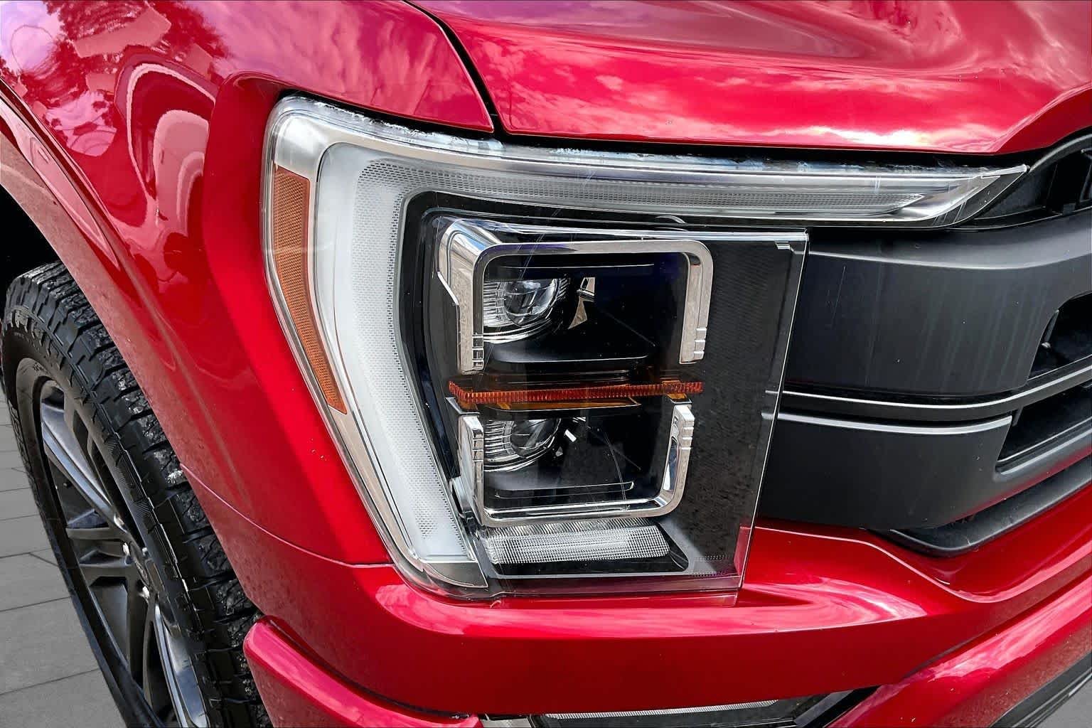Certified Used 2021 Rapid Red Metallic Tinted Clearcoat Ford LARIAT image 27