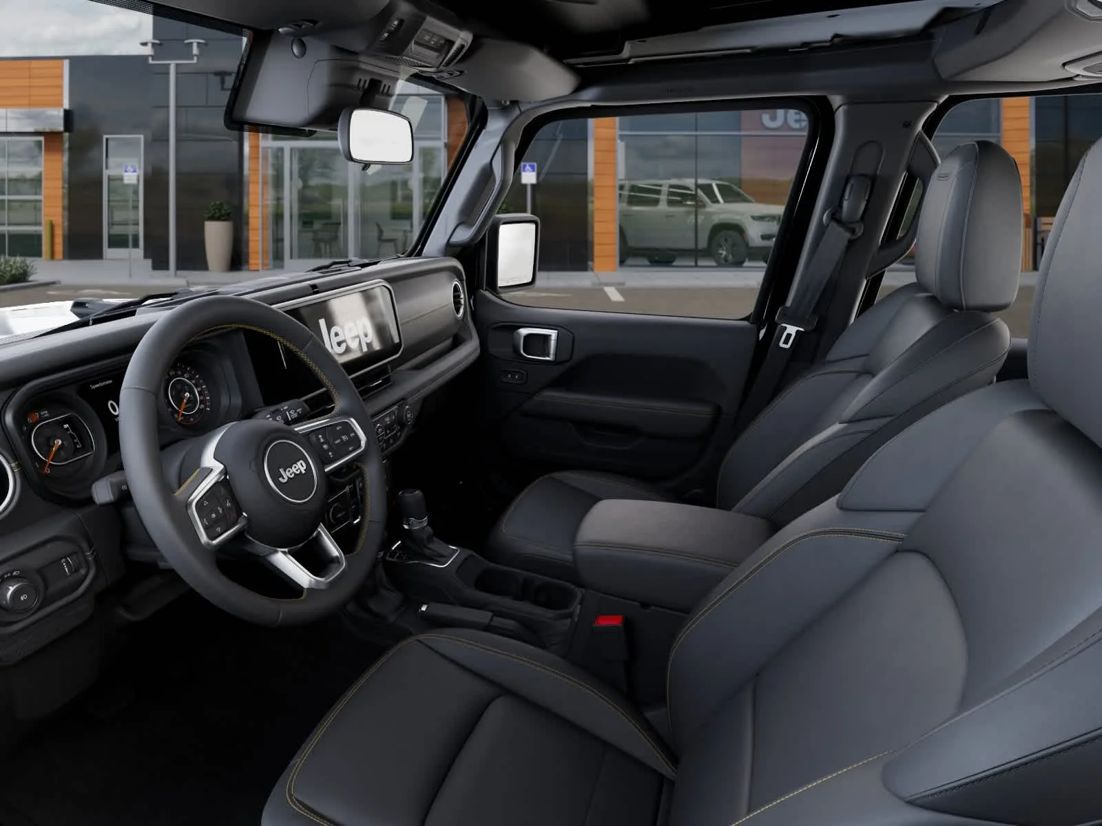 New 2027 Black Clearcoat Jeep Sahara image 22