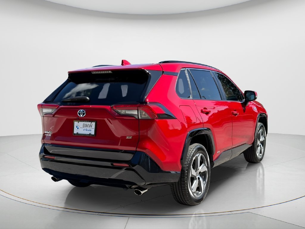 Used 2021 Red Toyota SE image 5