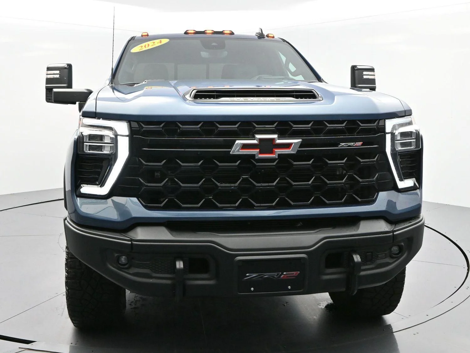 Used 2024 Lakeshore Blue Metallic Chevrolet ZR2 image 2