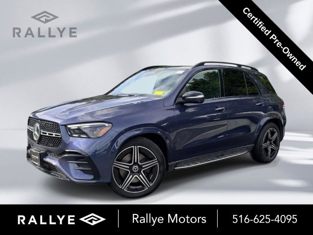 Certified Used 2024 Blue Mercedes-Benz GLE 450 image 1