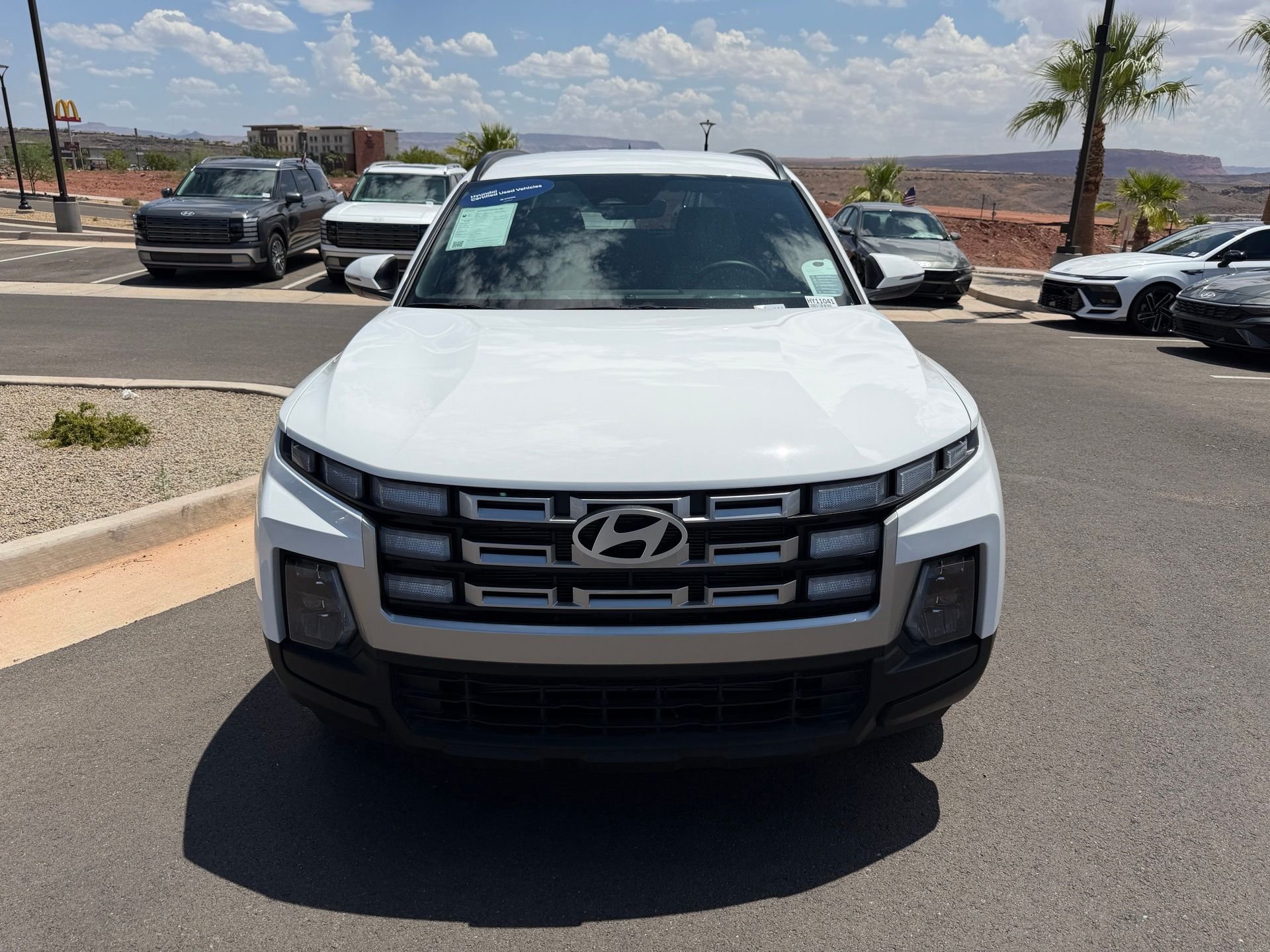Certified Used 2025 White Hyundai SEL image 2