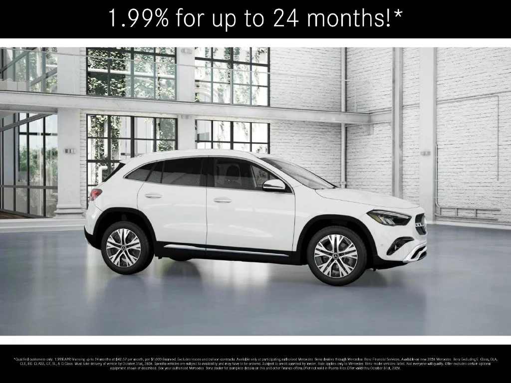 New 2026 Polar White Mercedes-Benz GLA 250 image 14