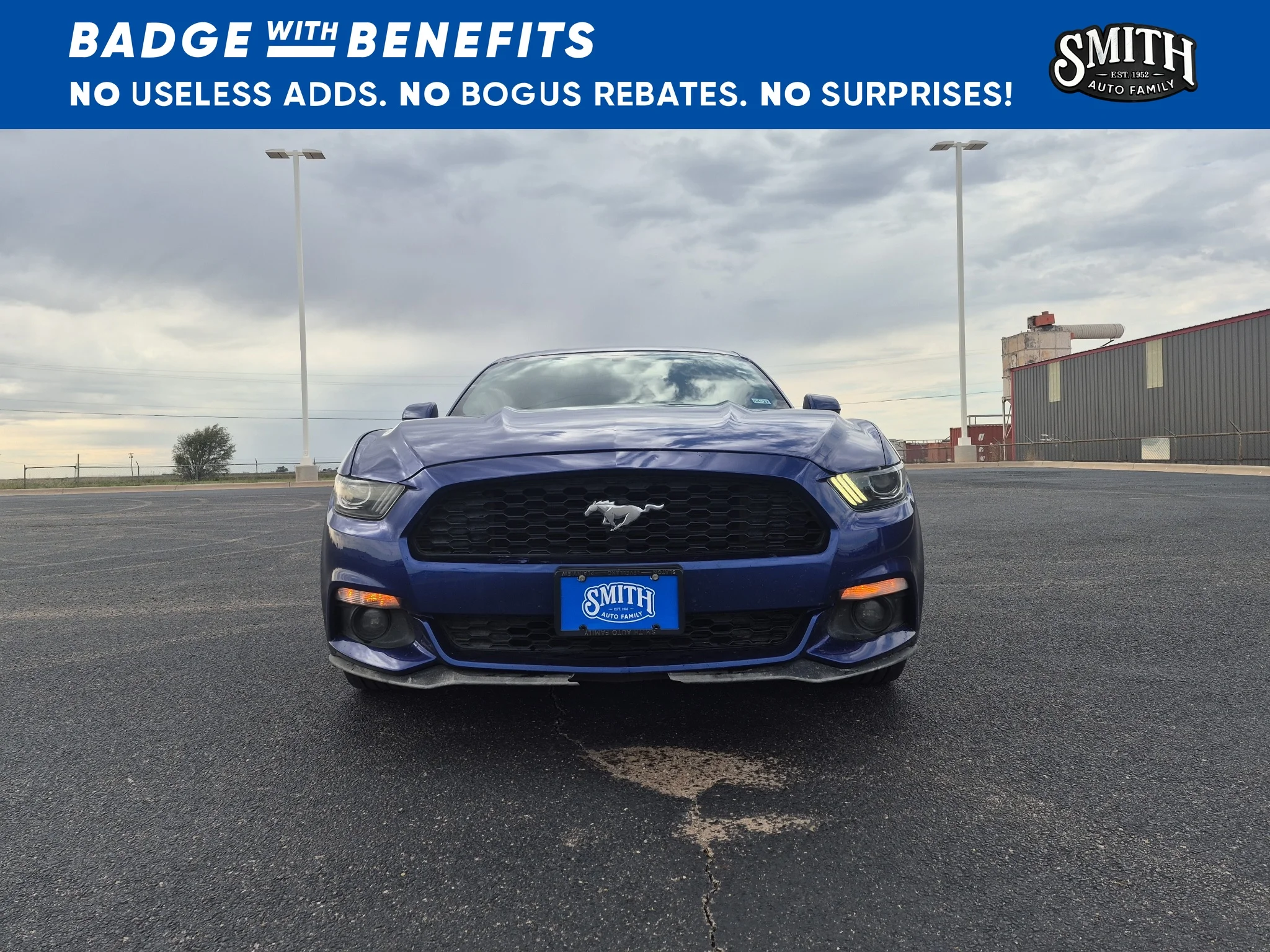 Used 2016 Deep Impact Blue Metallic Ford EcoBoost Premium image 3
