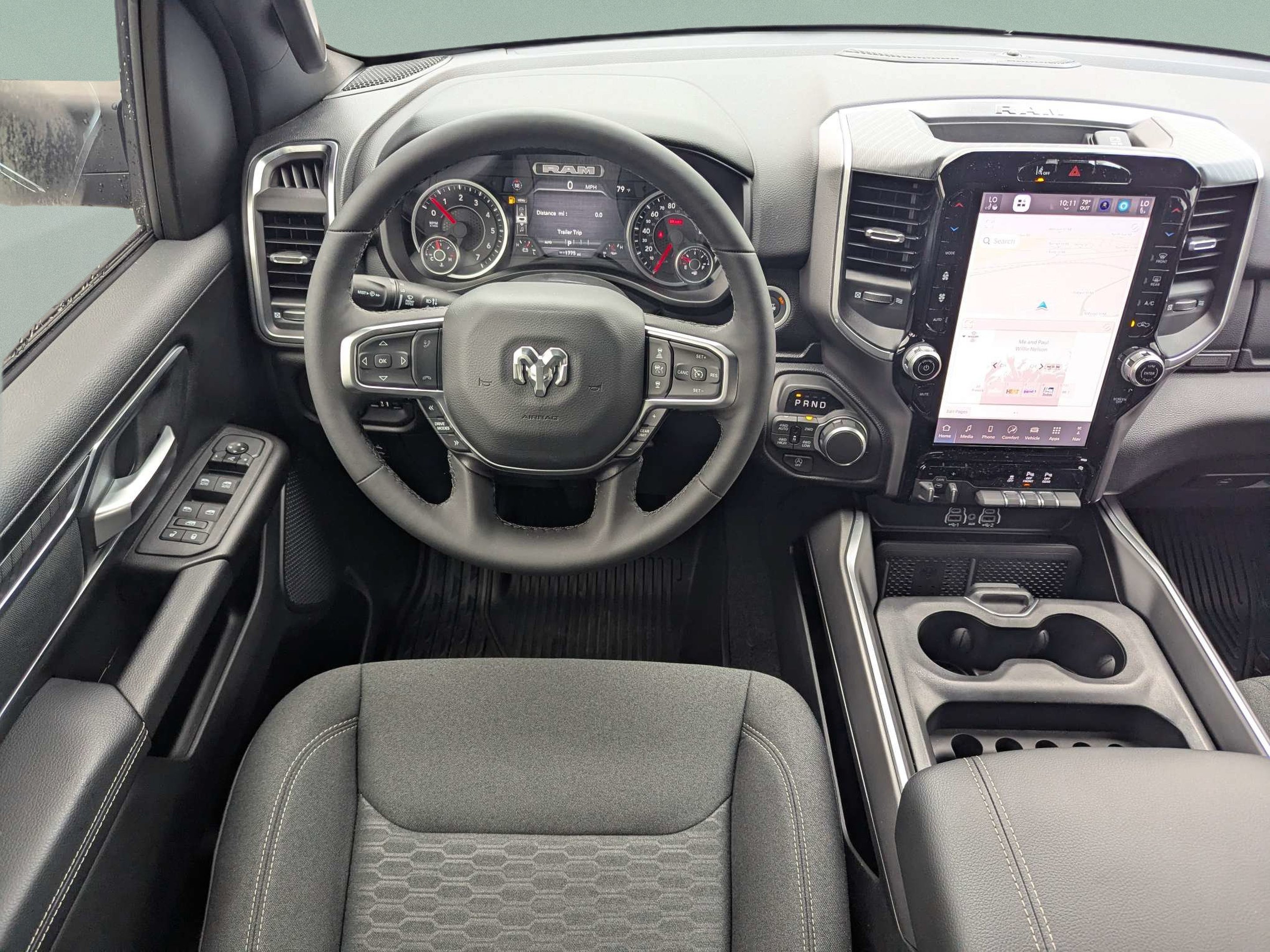 New 2026 Diamond Black Crystal Pearlcoat RAM Big Horn image 13