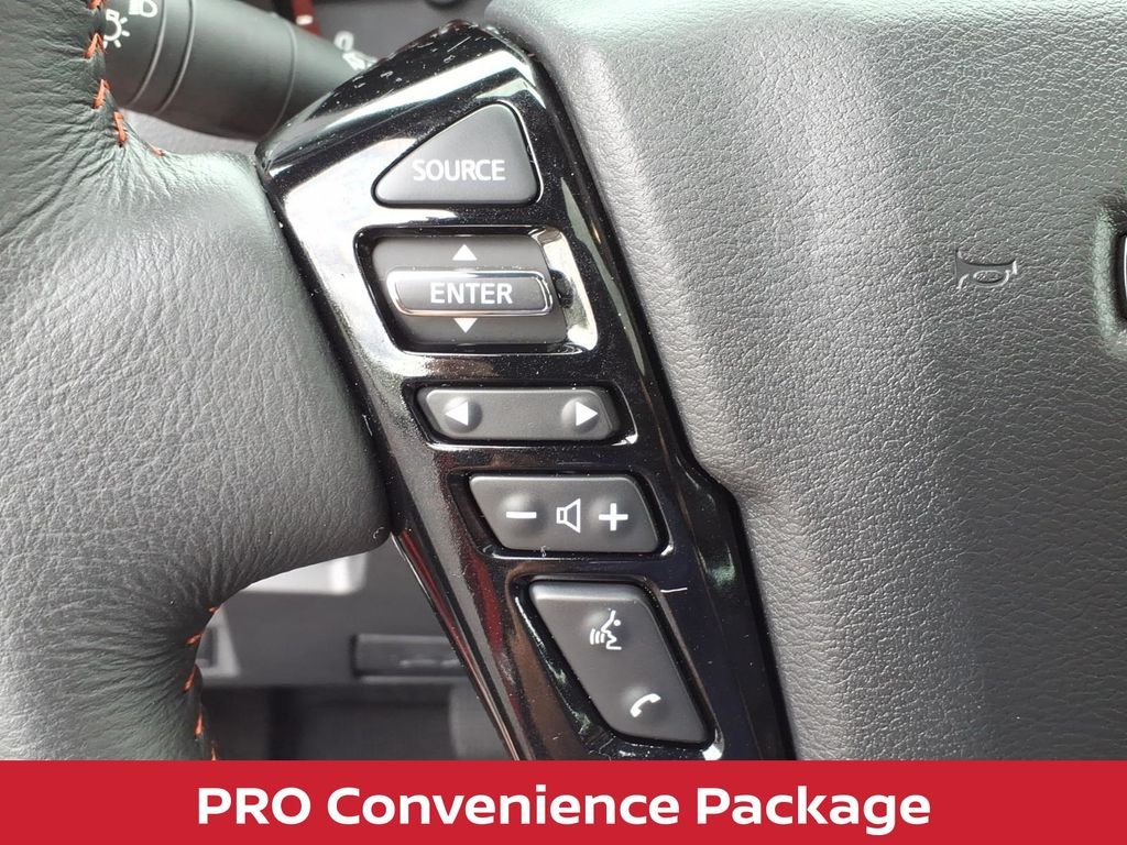 Used 2025 Afterburn Orange Nissan PRO-4X premium W/LEATHER, SUNROOF & ONLY 5k MILES! image 17