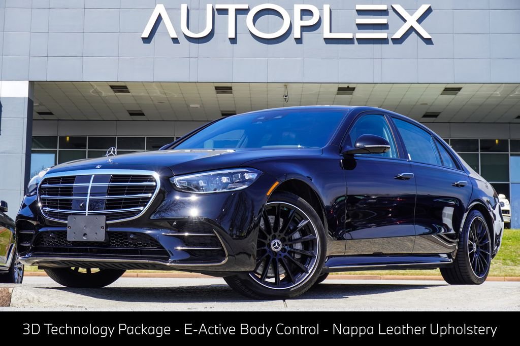 Used 2024 Black Mercedes-Benz S 580 image 1