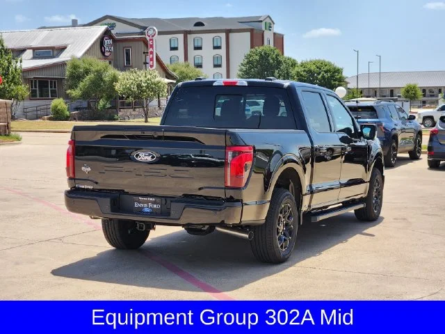 New 2026 Agate Black Metallic Ford XLT image 7