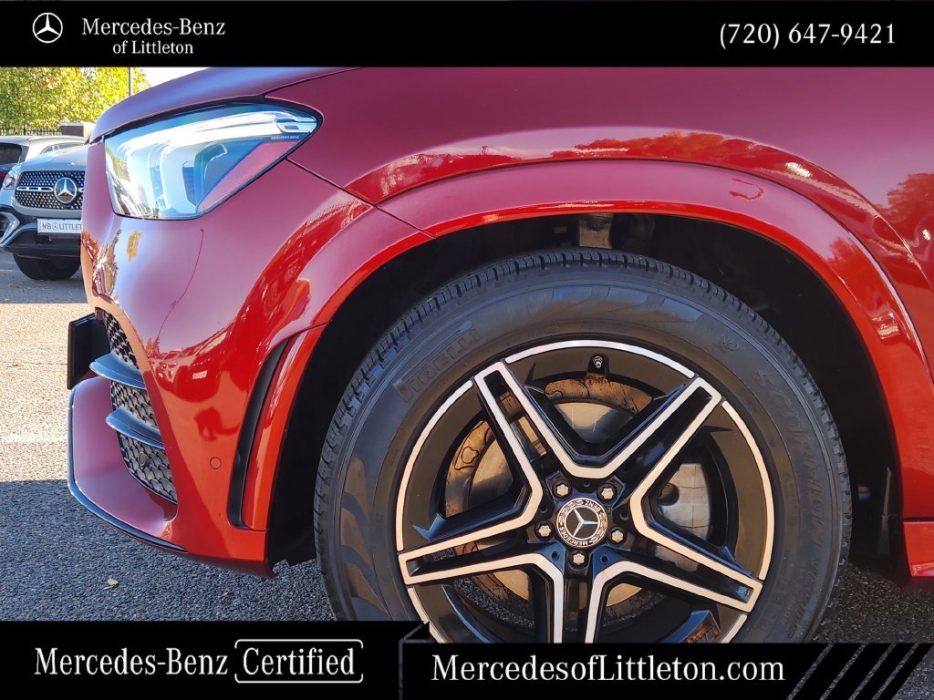 Certified Used 2021 Red Mercedes-Benz GLE 350 image 9