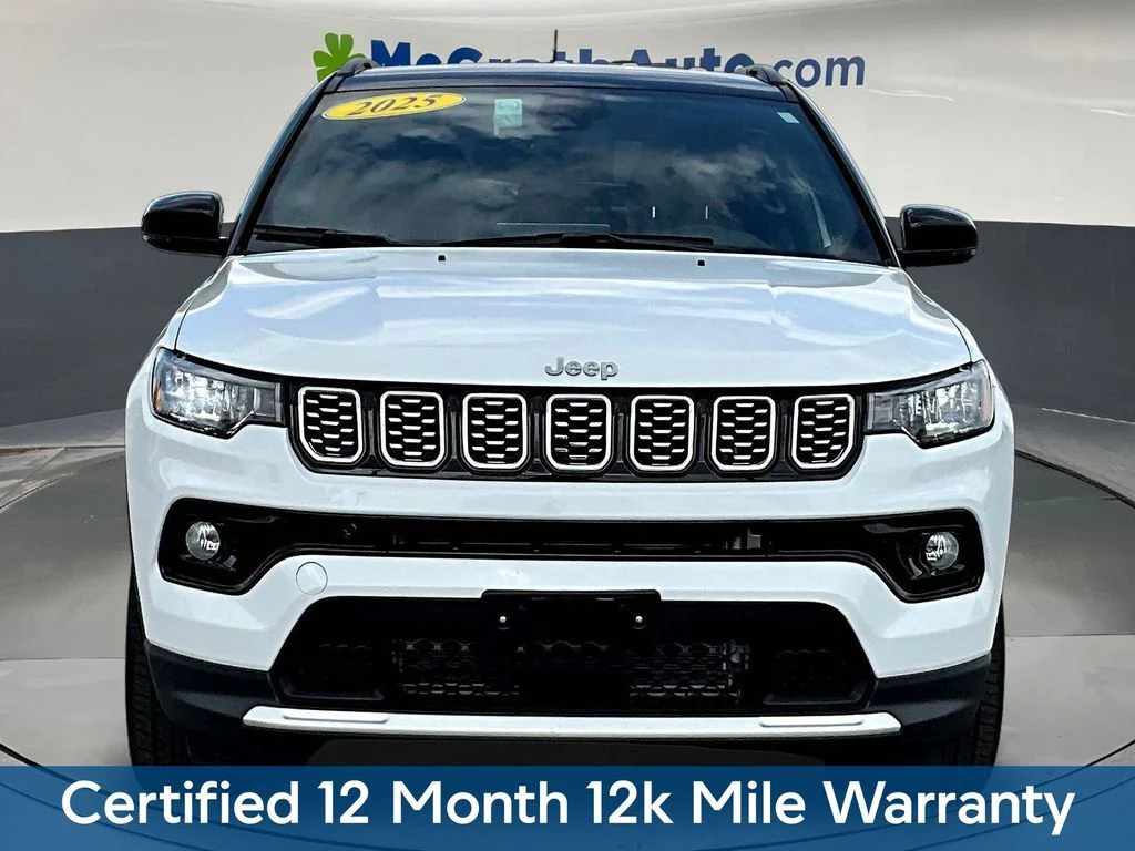 Certified Used 2025 White Jeep Limited image 2