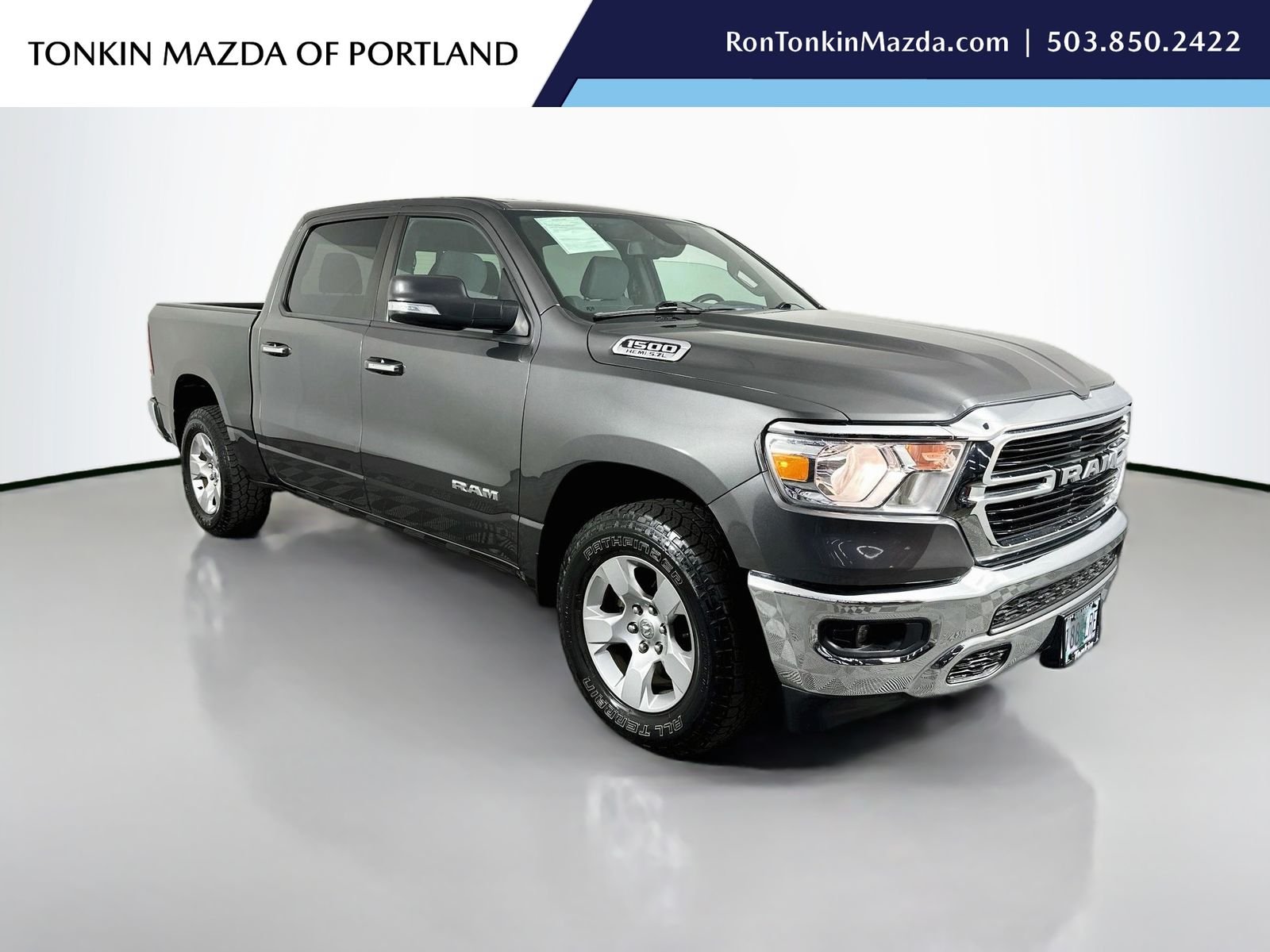 Used 2019 Granite Crystal Metallic Clearcoat Ram Big Horn/Lone Star image 1