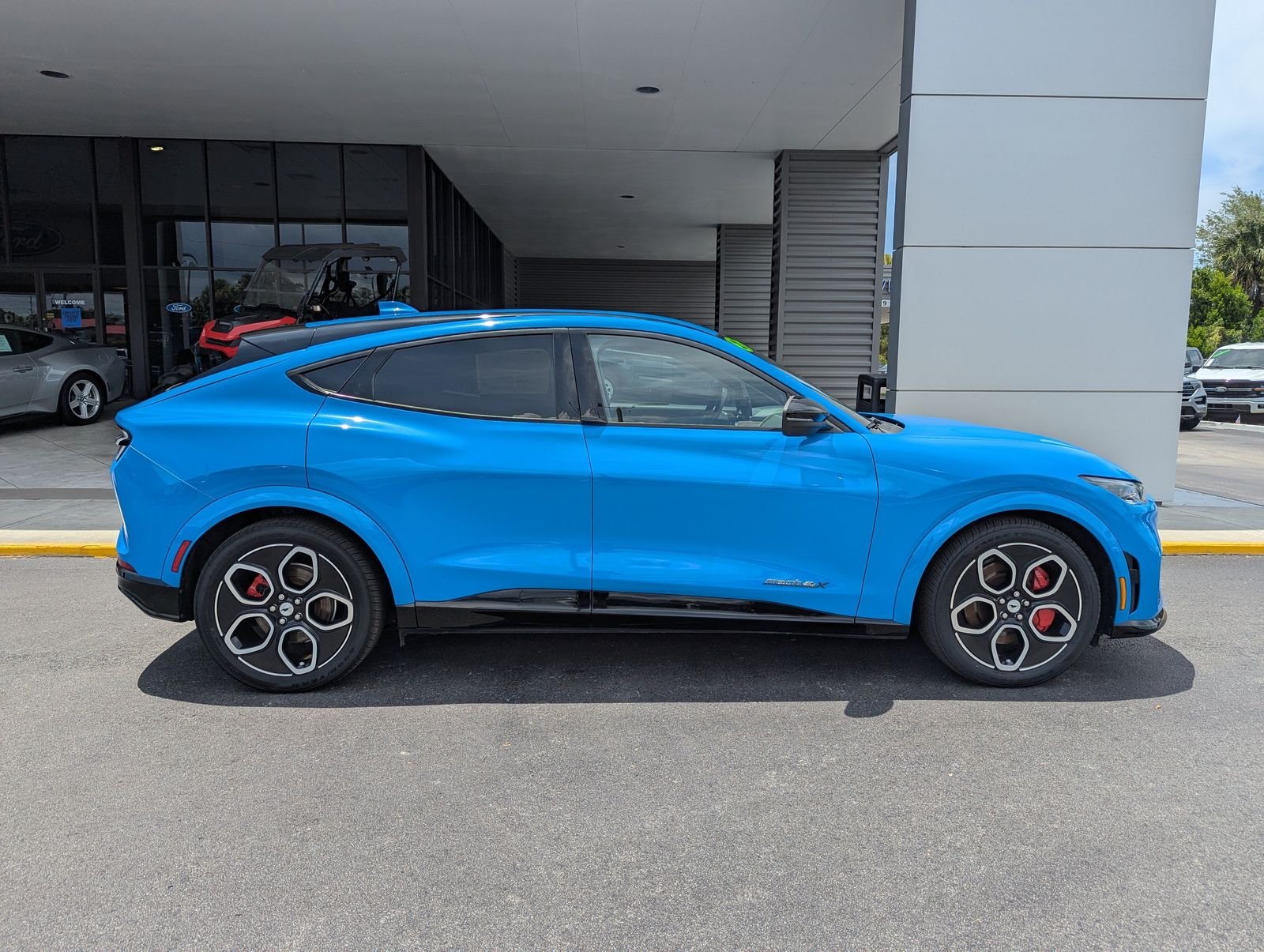 Certified 2021 Ford Mustang Mach-E GT AWD with VIN 3FMTK4SE8MMD99861 for sale in Spring Hill, FL