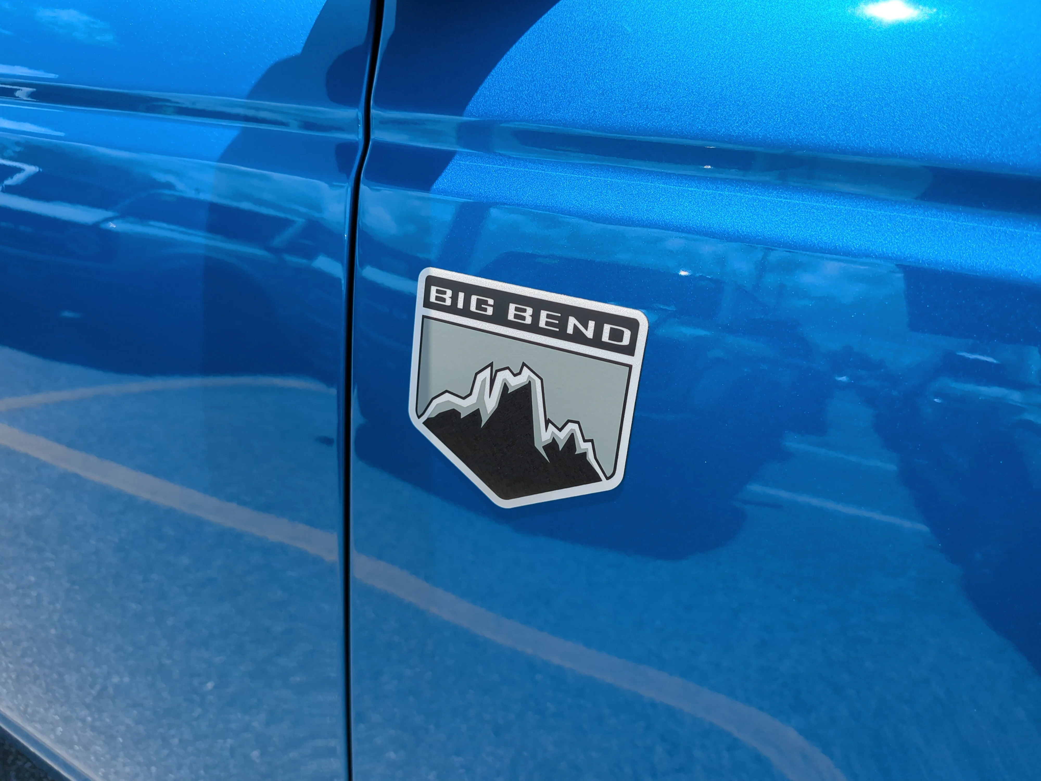 New 2026 Velocity Blue Metallic Ford Big Bend® image 9