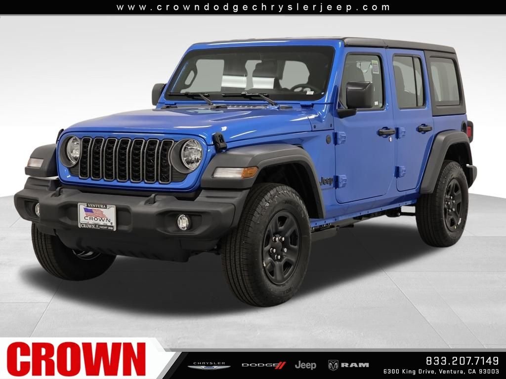 New 2026 Hydro Blue Pearl-Coat Exterior Paint Jeep Sport image 1