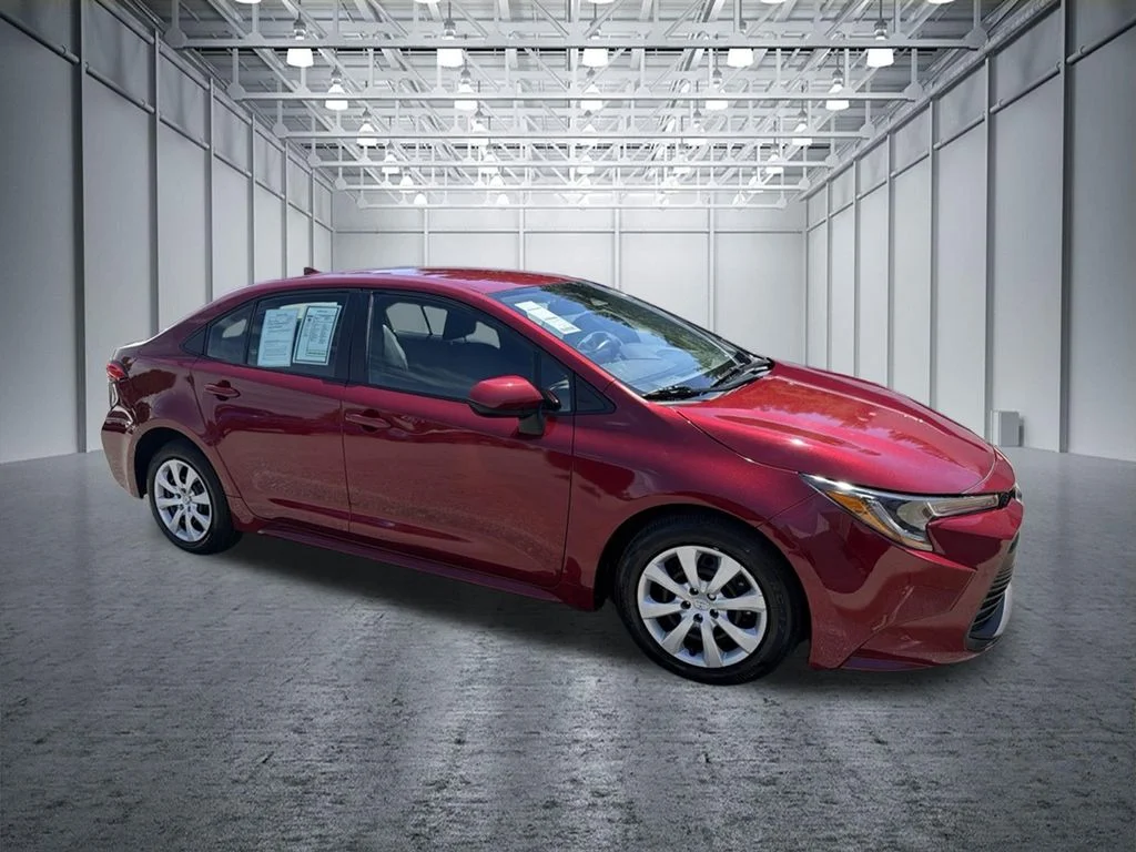Used 2024 Ruby Flare Pearl Toyota LE image 6