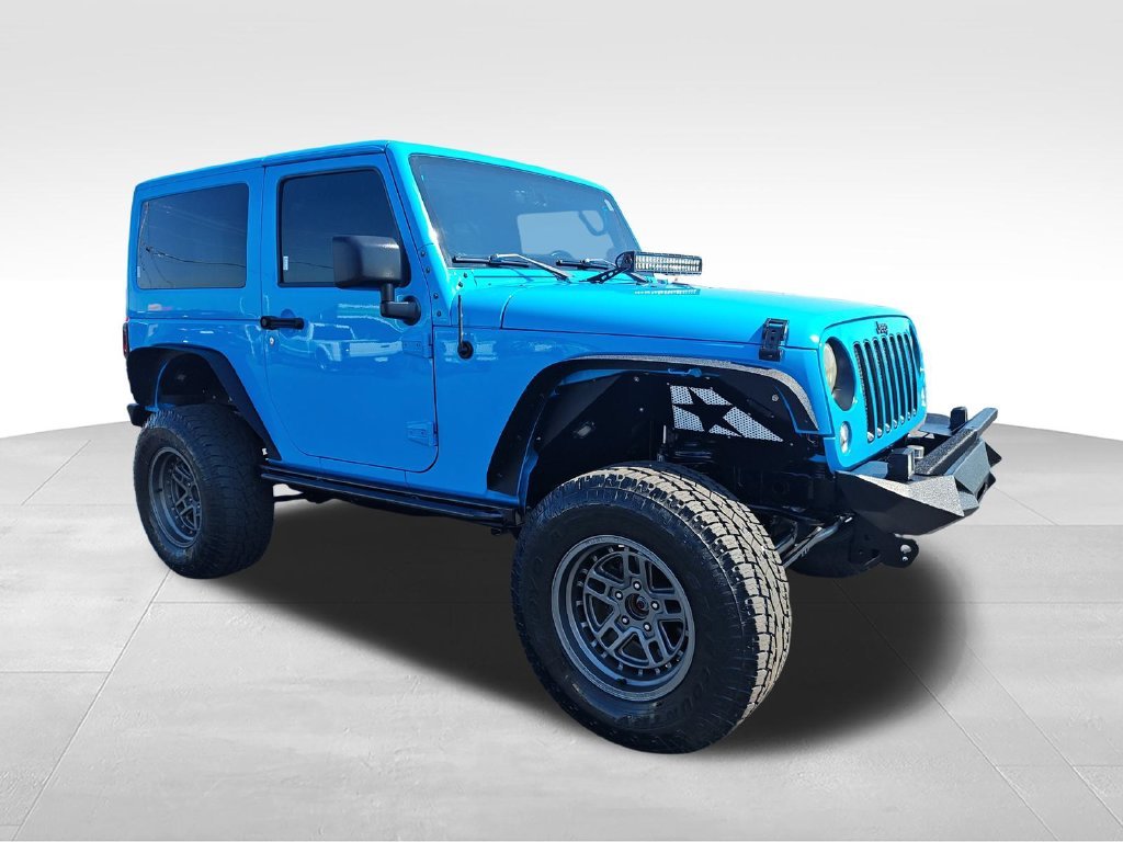 Used 2017 Blue Jeep Sahara image 7