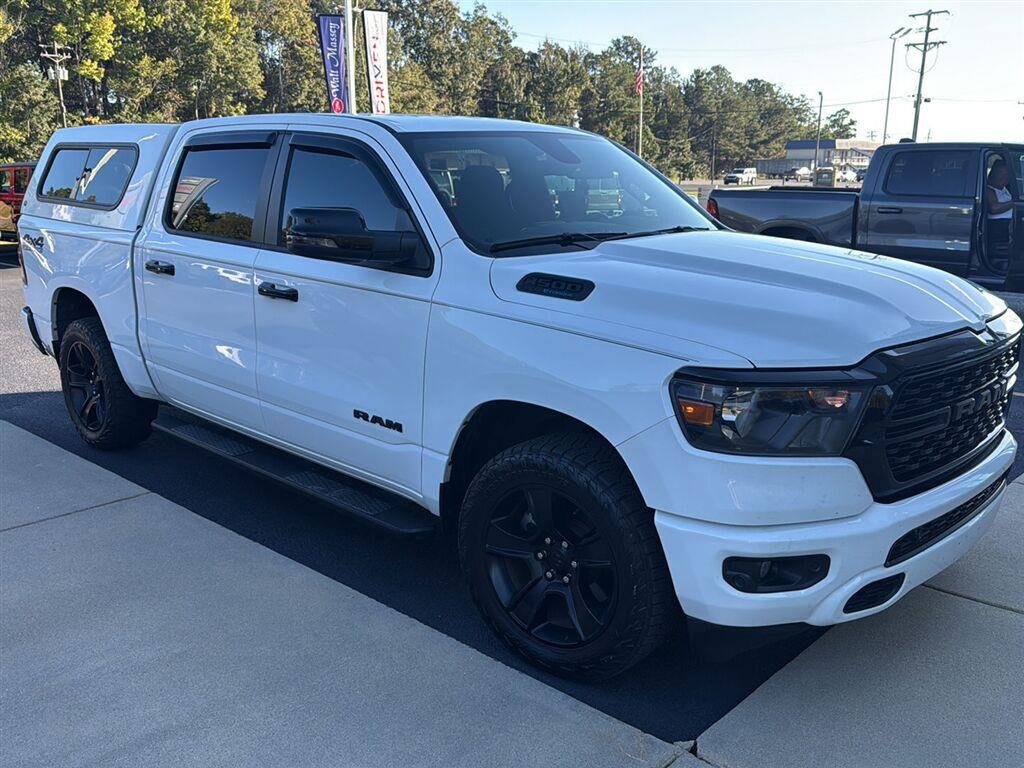 Used 2024 Bright White Clearcoat Ram Big Horn image 2