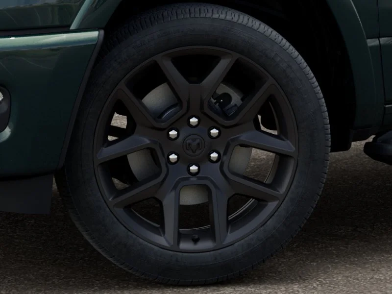 New 2026 Serrano-Green Metallic Exterior Paint RAM Laramie image 8